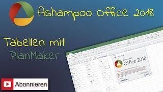 Ashampoo® Office 2018: PlanMaker