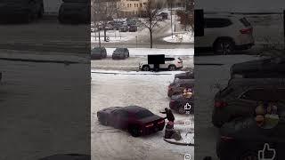 Canadian Muscle: Dodge Hellcat vs. Tim Hortons Skating Rink (Guess Who Won?)