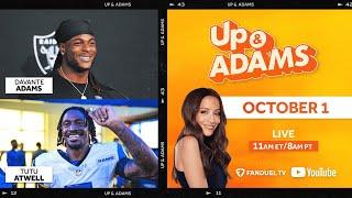 Up & Adams Show with Kay Adams! Davante Adams, Tutu Atwell | October 1, 2024
