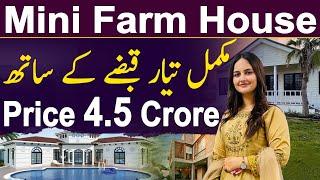 Mini Farm House | 500 Yards Villa in Bahria Town Karachi | Precinct 17 House #btkvillas #Precinct17