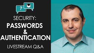 Crypto Security: Passwords and Authentication - Livestream aantonop