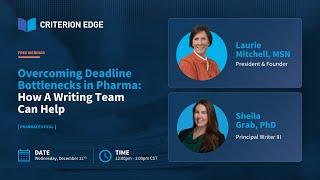 Overcoming Deadline Bottlenecks in Pharma: How a Writing Team Can Help