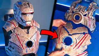 Building a Cardboard Iron Man Suit || The CHEST!