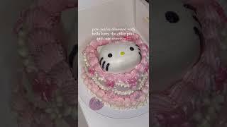 pov: you're obsessed with hello kitty, the color pink and cute sweets