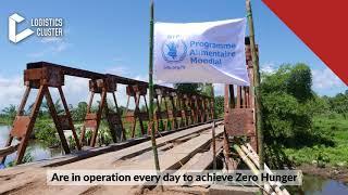 Why is WFP the lead agency of the Logistics Cluster?