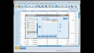 Run a paired t-test in SPSS