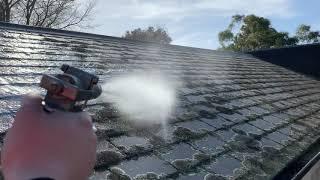 Gentle Care for Brittle Slate Tiles: Roof Soft Washing & Moss Treatment