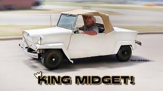 RARE KING MIDGET! VINTAGE 1960 MICRO CAR! DAILY DRIVER! 10HP! 50MPH! 50MPG!