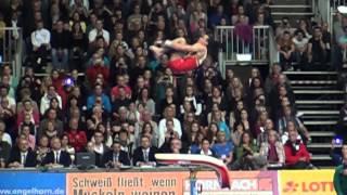 German National Championships Apparatus Finals Matthias Fahrig Vault 1