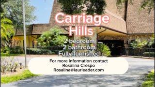 Carriage Hills 2/2 for rent