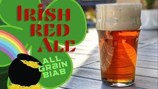 Irish Red Ale - All Grain Beer Recipe - Brew in a Bag