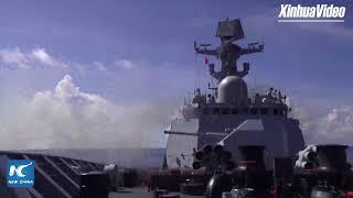 China's "Zhoushan" missile frigate turns 10 years old