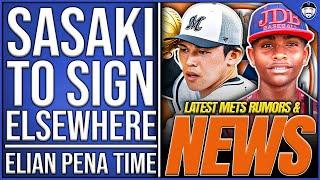 BIG Mets Updates: Mets OUT on Sasaki, #1 Prospect Elian Peña COMING, Manaea & Alonso Training