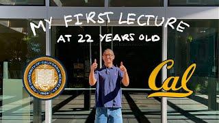 My First Lecture EVER at UC Berkeley