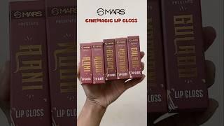 Mars Cinemagic Lip gloss swatches | Rani, Gulabo, Begum, Mastani & Noor #marscosmetics