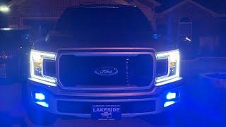 Installing Blue Fog Lights on my 2019 Ford F-150