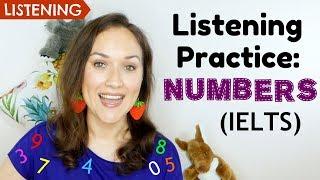 English Numbers Listening Practice | IELTS + Call Center Listening (B1-B2)