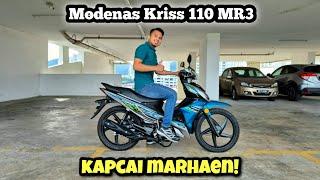 Modenas Kriss 110 MR3 FI 2024 Malaysia | DRUM | KAPCAI MARHAEN | REVIEW |