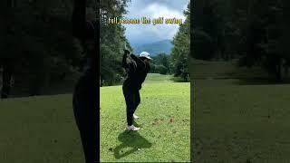 Full Release the Golf Swing by Lady Golfer #golf