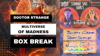 Doctor Strange In The Multiverse of Madness - Marvel Upper Deck- Box Opening