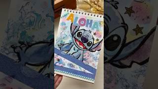 ASMR Stitch Scrapbooking️#scrapbooking #journaling #journalwithme