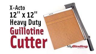 X-Acto 12" x 12" Heavy Duty Guillotine Cutter