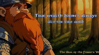 Greedy Dwarf Seeks GEM, Finds Forest's HEART  | 80s Anime Short Film  Moral Story