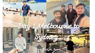 Day 1 Melbourne to Sydney Tour: Exploring the Best of Australia’s Iconic Cities | Vlog Adventure”