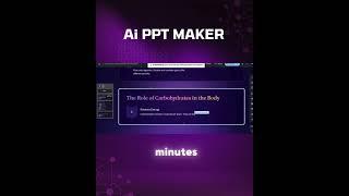 How to Create Presentation using Ai #presentation #aitools #presentationtools