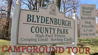 BLYDENBURGH County Park Campground Tour Hauppauge , Suffolk L.I.  N.Y.  Stump pond, #HighGasPrice$RV