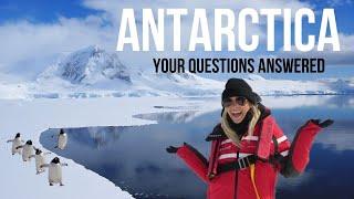 HOW TO PLAN A TRIP TO ANTARCTICA (Must Watch Q&A for Antarctica Travel Tips, Costs, & When to Visit)