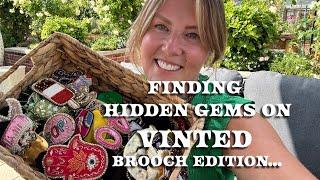 Secret Finds on VINTED  Brooch Haul You’ll Love!