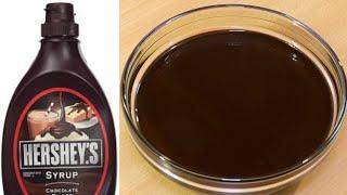 【Best】 Hershey’s Chocolate Syrup | 5-minutes Simple and Easy Chocolate Syrup Recipe | Cocoa syrup