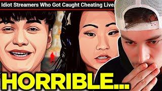 STREAMERS CAUGHT CHEATING LIVE...
