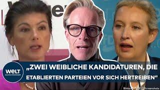 DEUTSCHLAND: "Aushängeschild der AfD" – Alice Weidel vs. Sahra Wagenknecht – "Gewisse Parallelen"