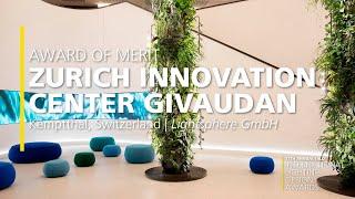 Zurich Innovation Center Givaudan – 2020 IALD Award of Merit