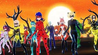 【MMD Miraculous】Thriller - Michael Jackson (Ladybug and Friends)【60fps】