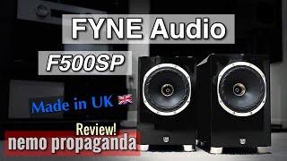 beautifully crafted! Fyne F500SP Bookshelf speaker review!