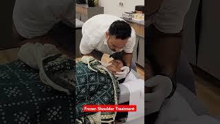 Cervical Spondylosis Frozen Shoulder Treatment #chiropratic #cervicalpain #shoulderpain #asmr
