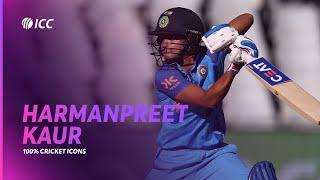 Harmanpreet Kaur | India’s all-format superstar | ICC 100% Cricket Icons