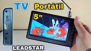 TV Digital HD Portátil De 5" LEADSTAR ¡ La MEJOR De TODAS !