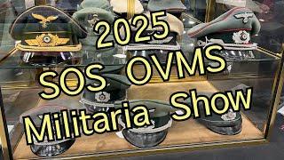 2025 SOS Militaria Show for Military Collectors, OVMS, Louisville, Kentucky, record crowds!