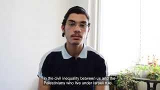 Uriel Ferera, Israeli conscientious objector. (english - עברית - español)