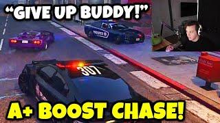 Anthony Copleone CHASES Down A+ Boost Lamborghini & Shows Driving Skill! | GTA 5 RP NoPixel