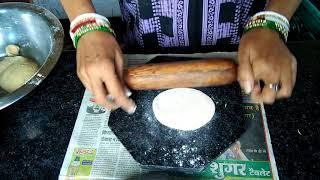 गोल रोटी बनाने  की  विधि- फुलका रोटी Gol roti banane ki vidhi in Hindi