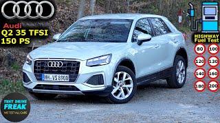 2025 Audi Q2 35 TFSI 150 PS  Test Drive | Fuel Consumption & Performance Review