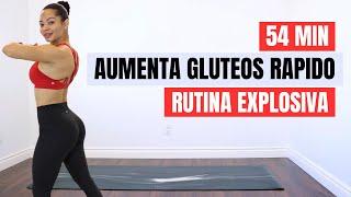 RUTINA EXPLOSIVA PARA AUMENTAR GLUTEOS Y PIERNAS AL MAXIMO | La mejor rutina de piernas en casa