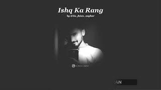 Ishq Ka Rang by Faizan Asghar - Full Song Out Now