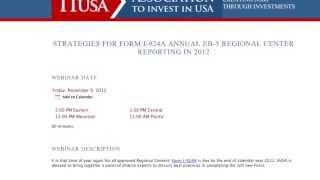 Reminder For the USCIS I-924A Form Deadline - EB-5 Investment Report