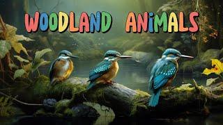 Woodland Animals for Kids | Children's Vocabulary | English Flashcards